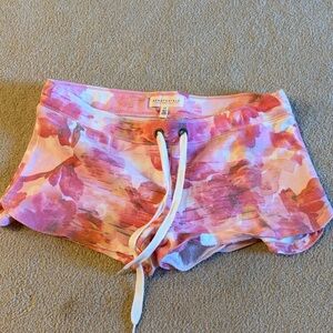 Pink Tie-Dye Shorts